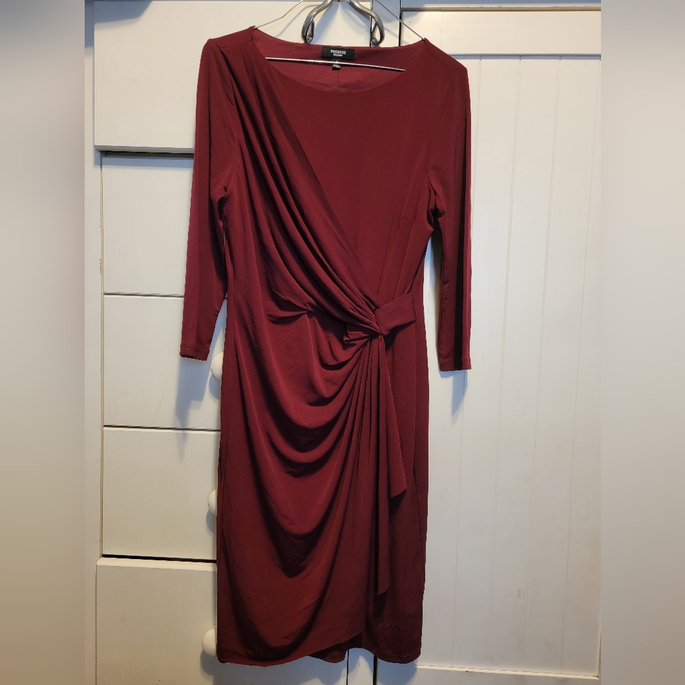 Premise Dresses Burgundy Women's Size Medium